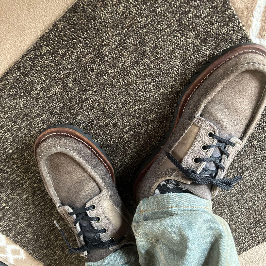 希少　ラッセルモカシンシューズ