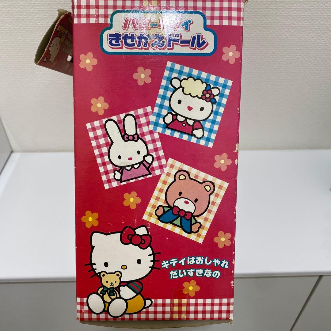 【当時物・箱付】ハローキティ きせかえドール タカラ製 サンリオ レトロ難あり