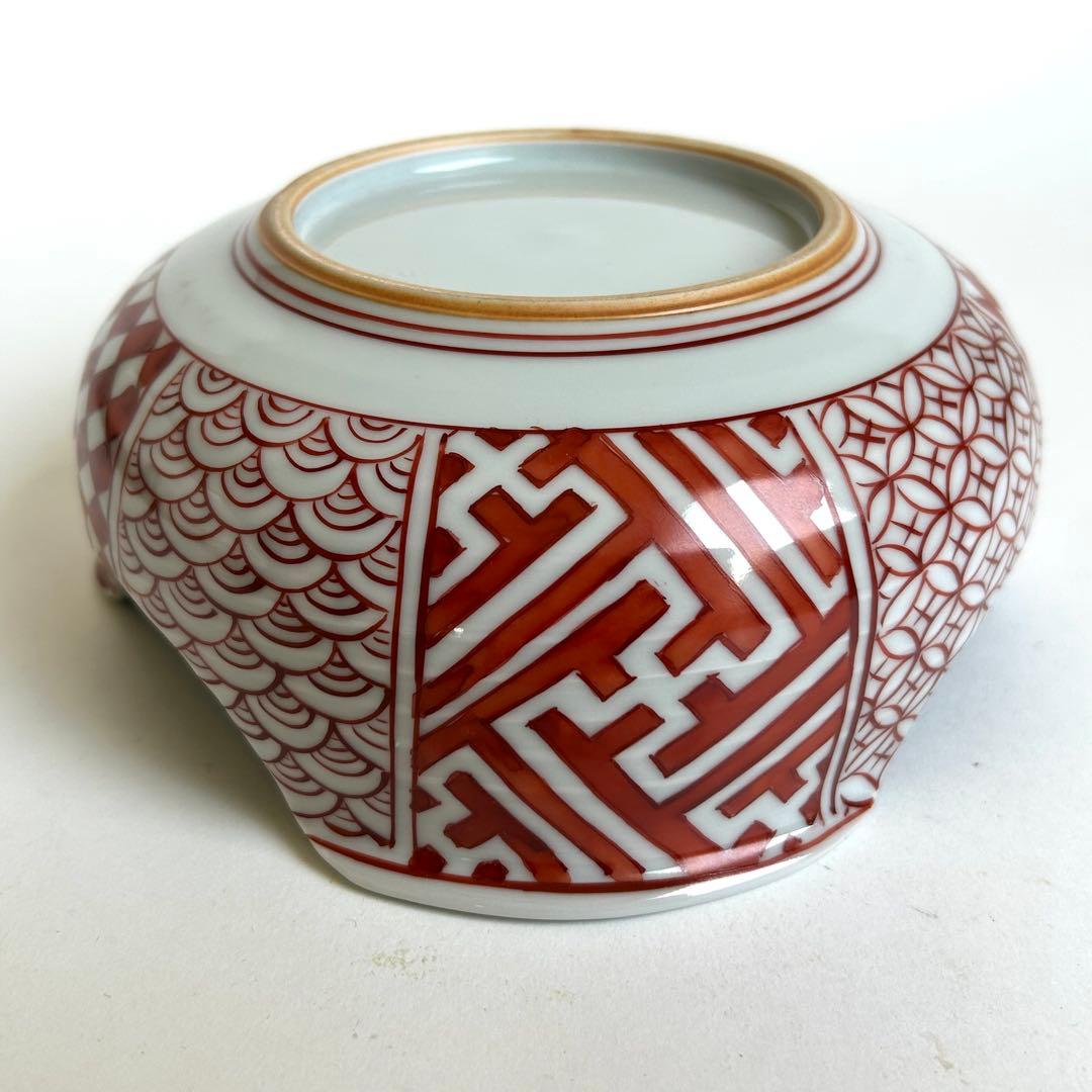 【未使用】京焼 清水焼 瑞昭窯 鉢 多用鉢 手書き ボウル 染付け