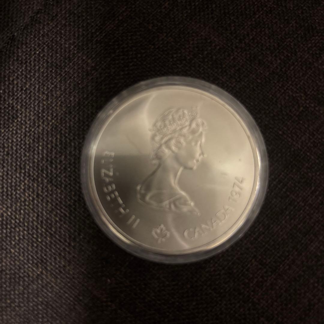 モントリオールオリンピック10ドル銀貨 1976年 - メルカリ