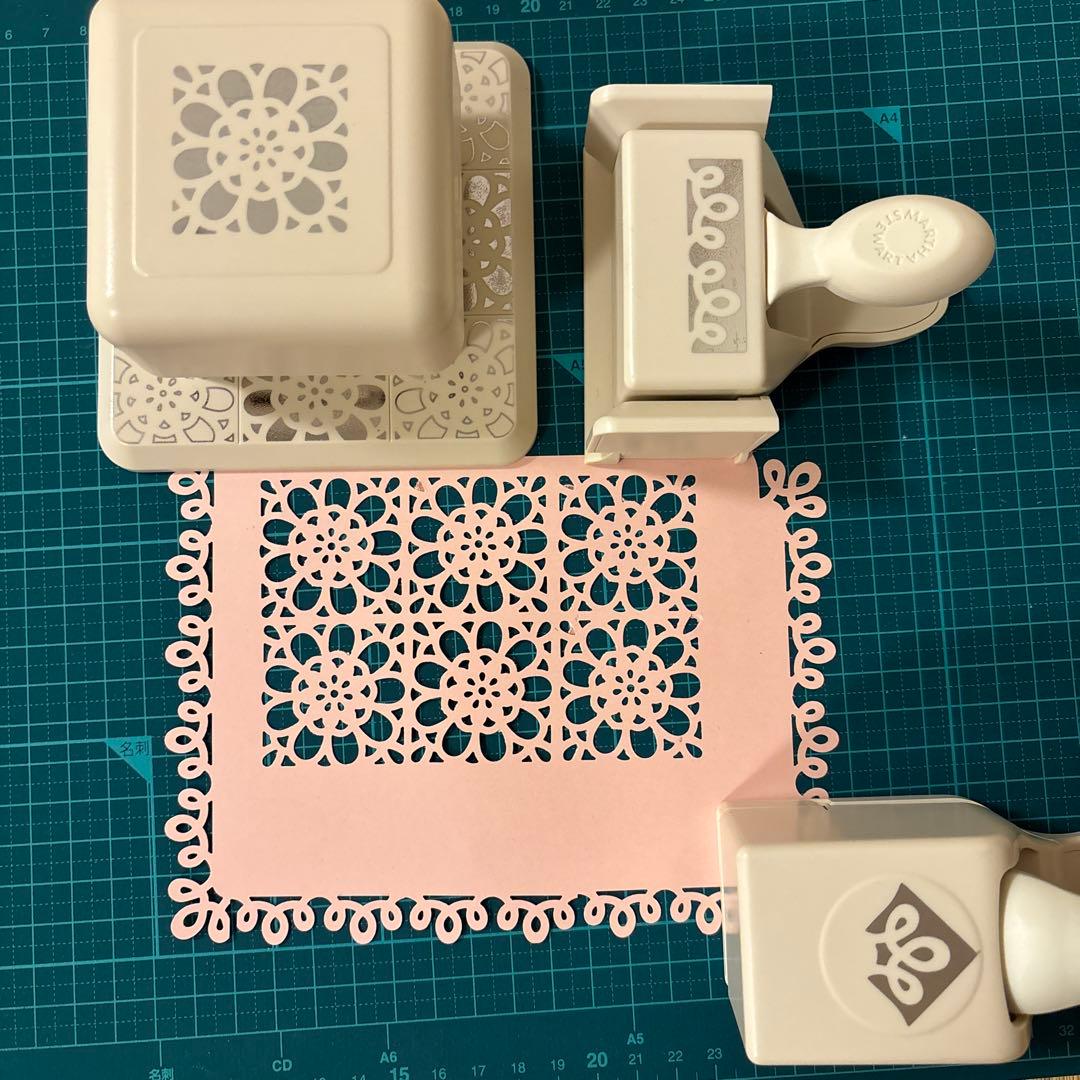 マーサスチュワート スクラップブッキングパンチウェディングケーキ