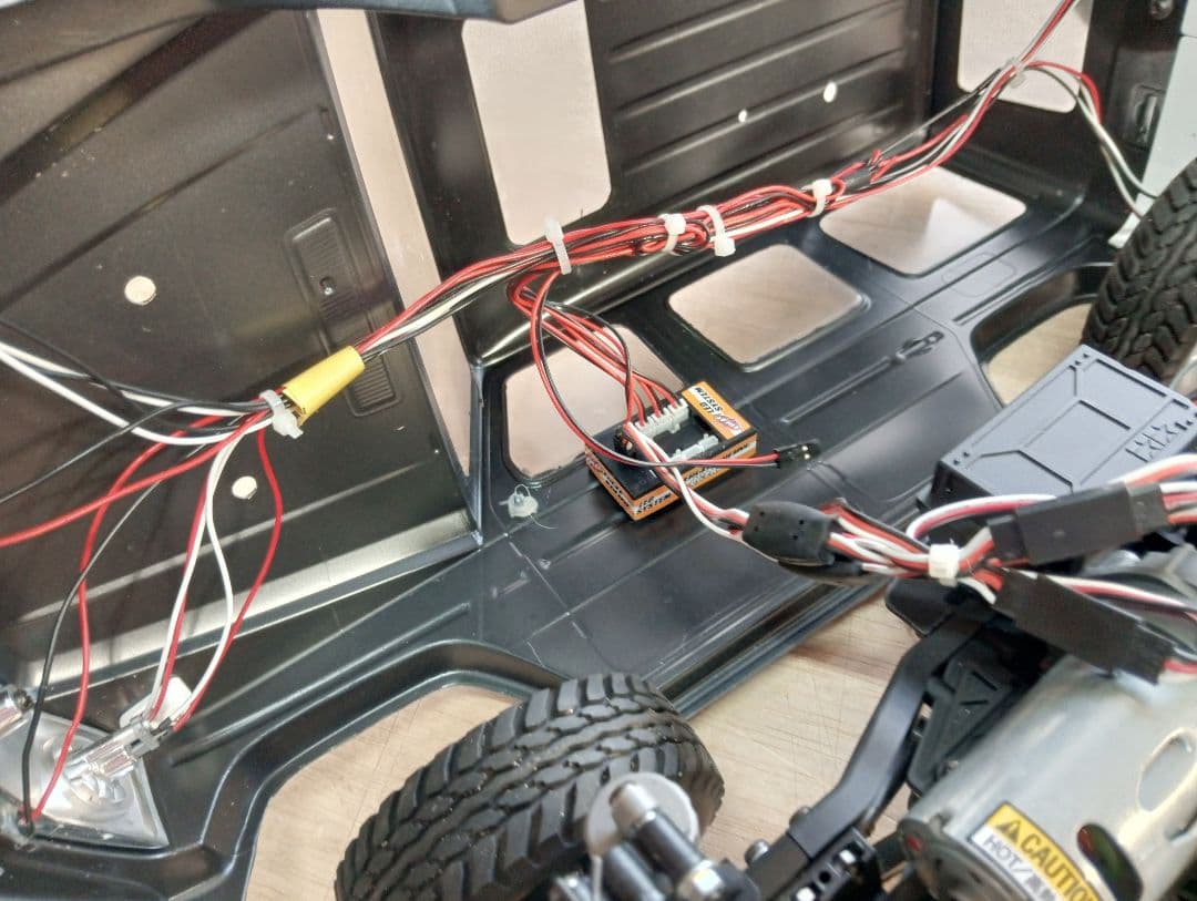 メカ付 タミヤ 1/10 メルセデス・ベンツG500 CC-02シャーシ