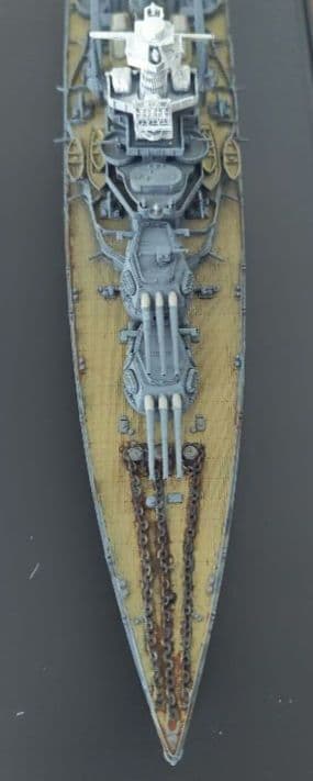 トランペッター 1/700 アメリカ海軍 BB-44 カリフォルニア 1941