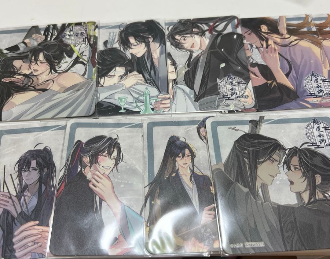 魔道祖師 公式茶屋 特典コースター 9枚セット - メルカリ