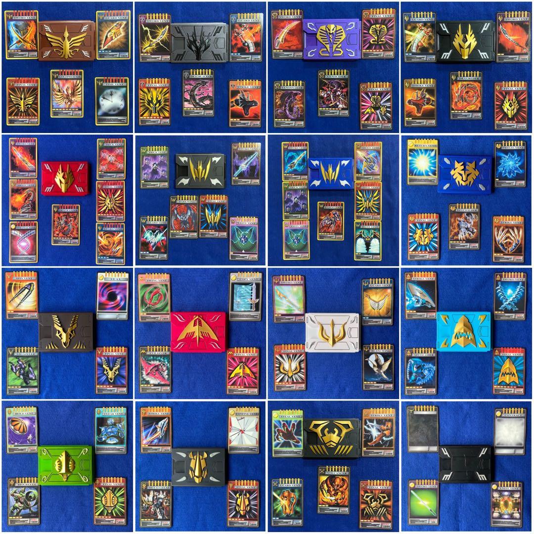 仮面ライダー龍騎　CSM Vバックル ベルト デッキ カード セット 81枚