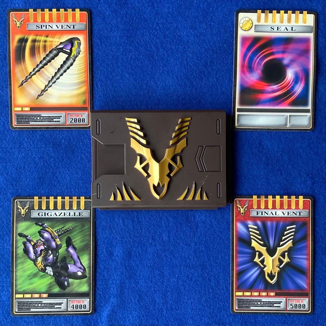 仮面ライダー龍騎　CSM Vバックル ベルト デッキ カード セット 81枚