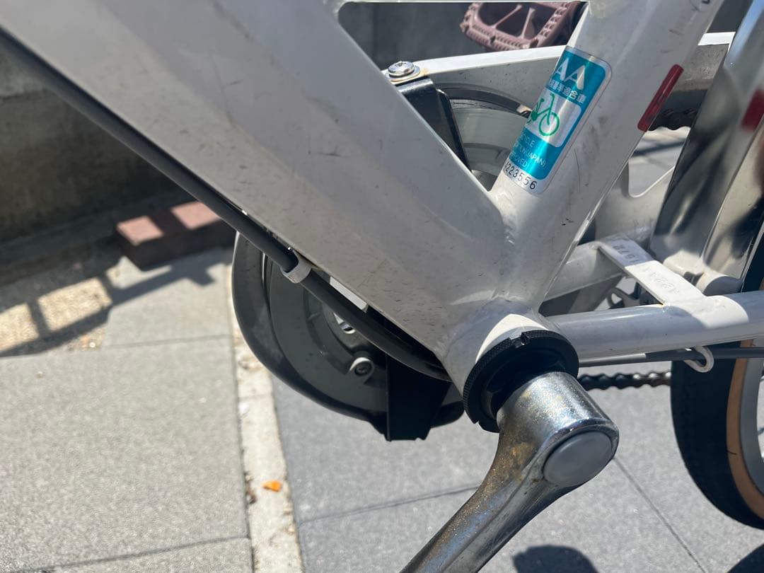 値下げ【岡山県岡山市引取り】24インチ maruishi 子ども用 中古自転車