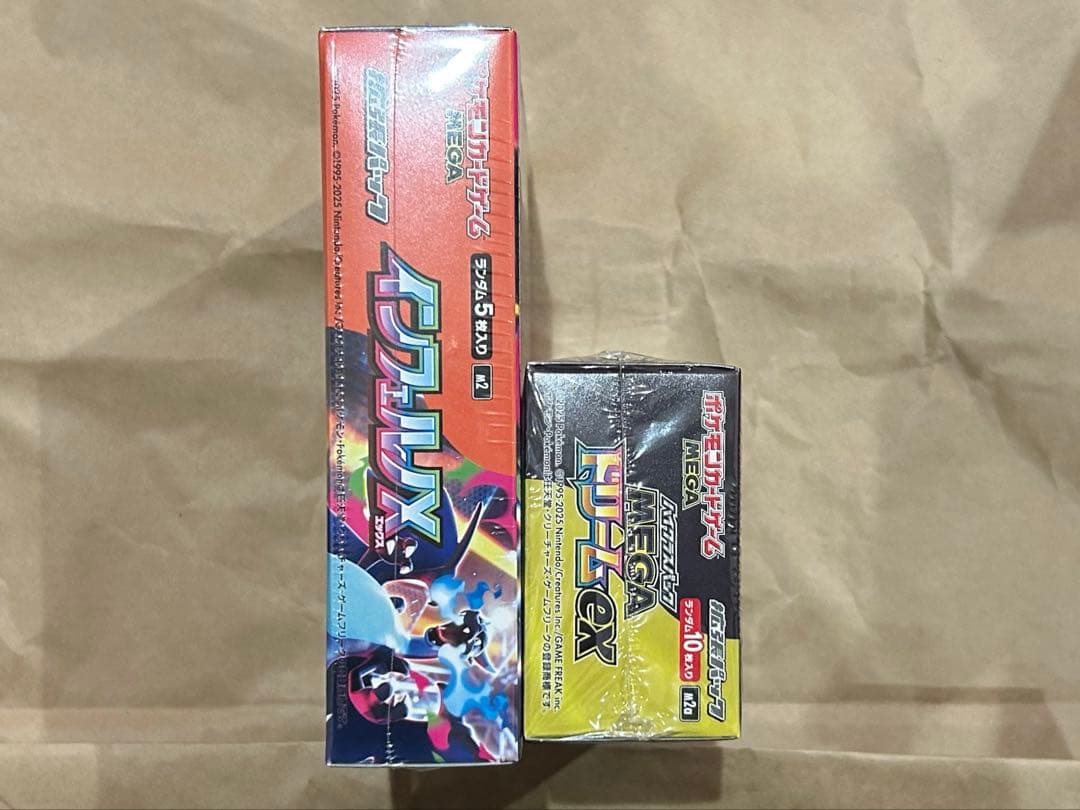 ポケモンカード メガドリームex インフェルノX シュリンク付きBOX
