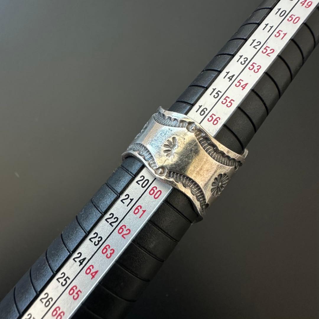 Navajo Sunshine Reeves ターコイズ リング 19号