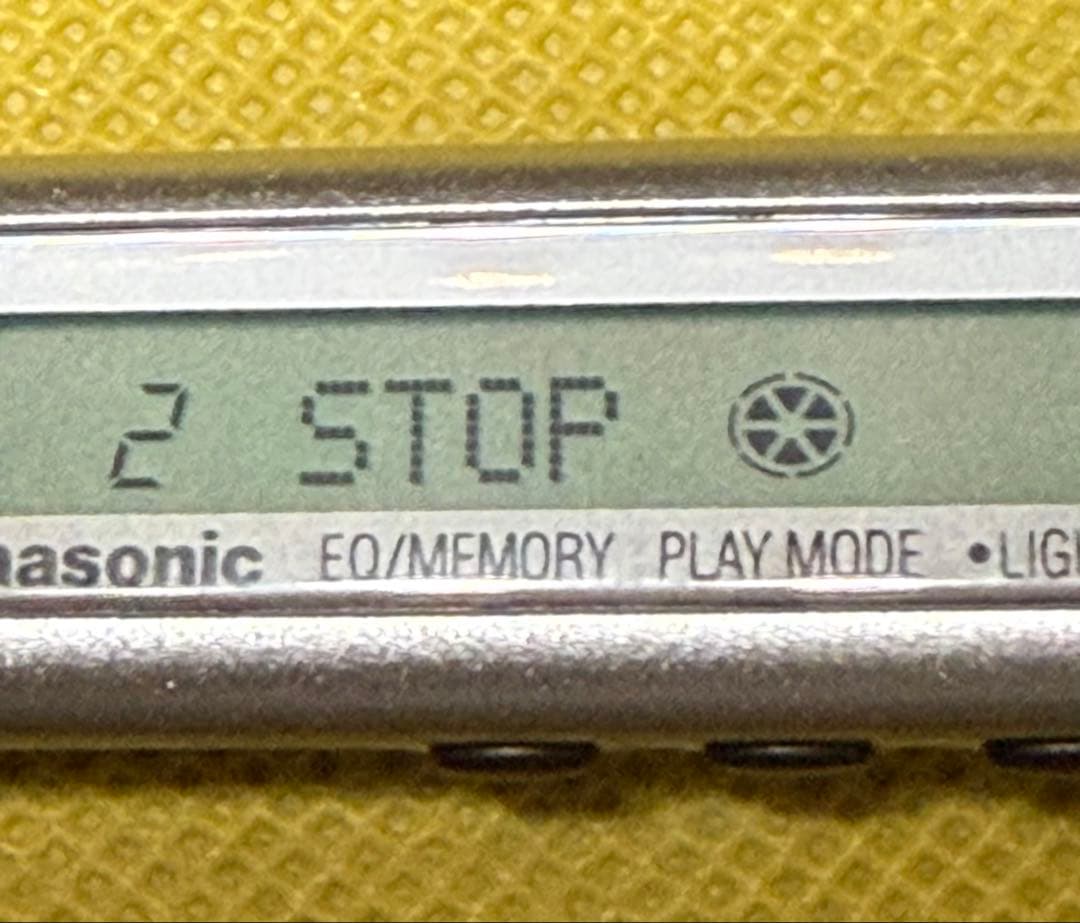 極美品Panasonic MDプレーヤー SJ-MJ10 -H MD2枚おまけ