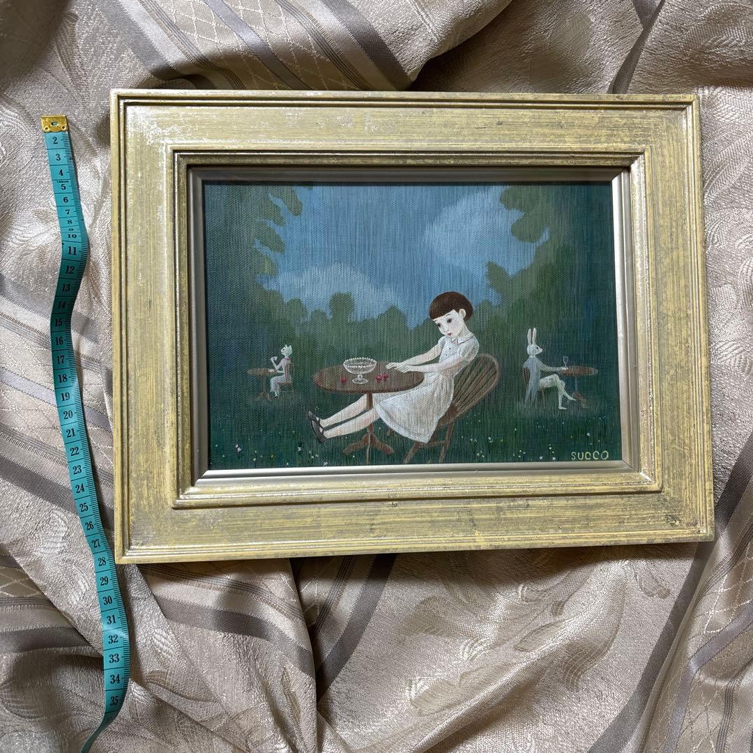 大人気作家様　succo様　作品　直筆絵画検索ヒグチユウコ　アートメーター