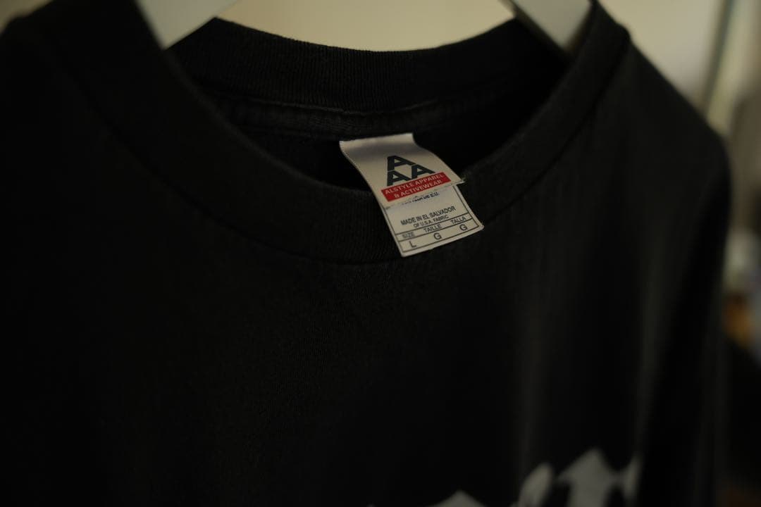 NAS ビンテージ ラップT raptee Lサイズ オフィシャルプロモ