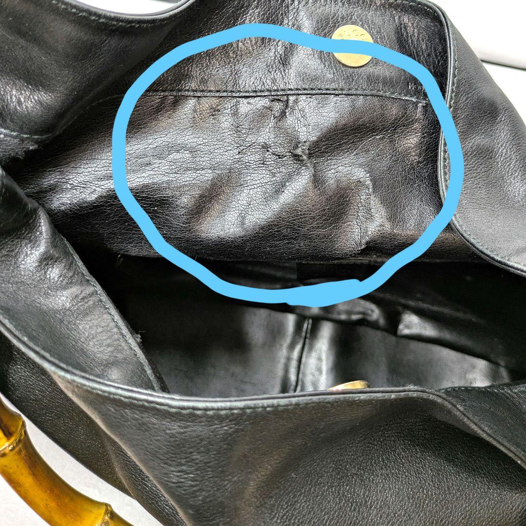 GUCCI　バンブー　クラシック　ハンドバッグ　ショルダー　レザー　大幅値下げ