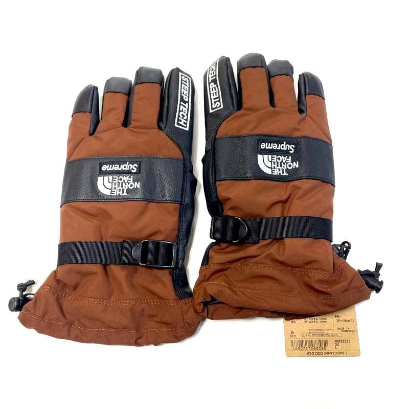 小物 Supreme/THE NORTH FACE STEEP TECH Glove Supreme The North Face Steep Tech Gloves (FW22) - $110