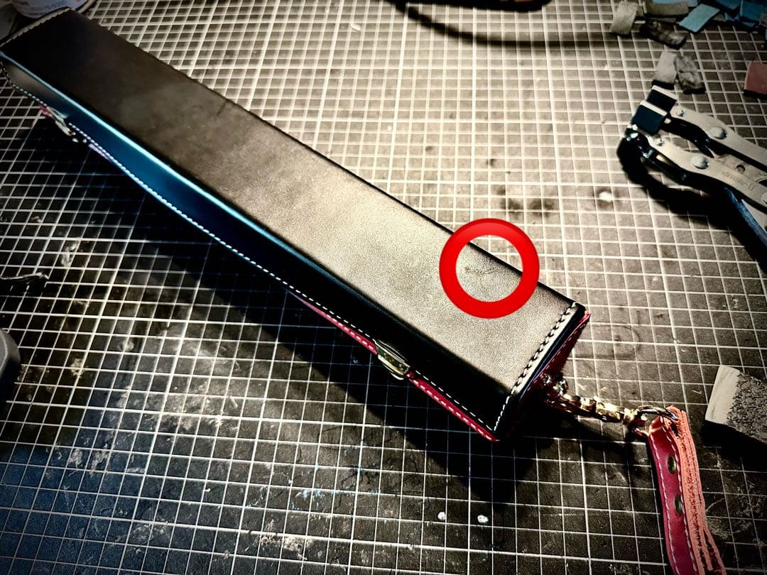 訳あり特価品！Pvt.Workshop 極　本革　プレイマットケース