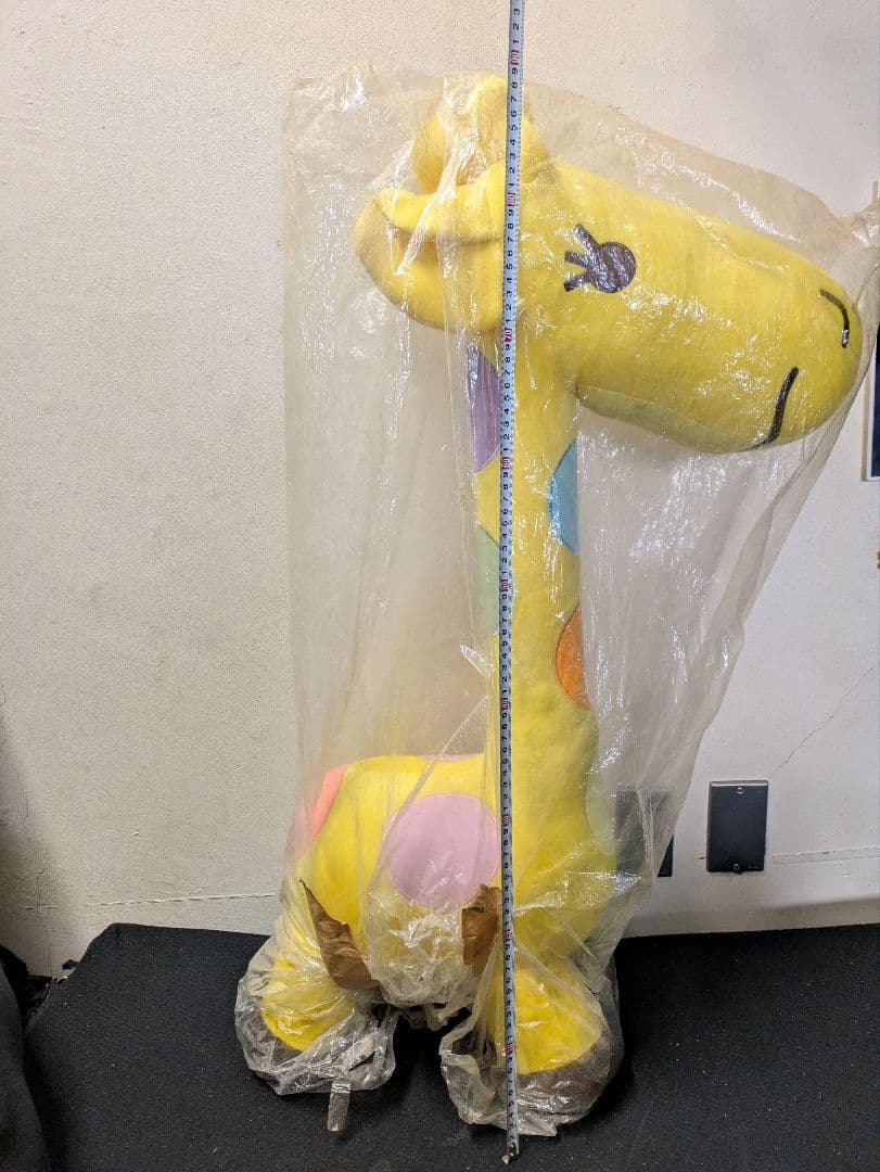 希少　セブンイレブン　キャラクター　超ビッグ　特大　ナナコ　ぬいぐるみ　キリン 希少『セブンイレブン』 キャラクター 超ビッグ 1m ナナコ ぬいぐるみ