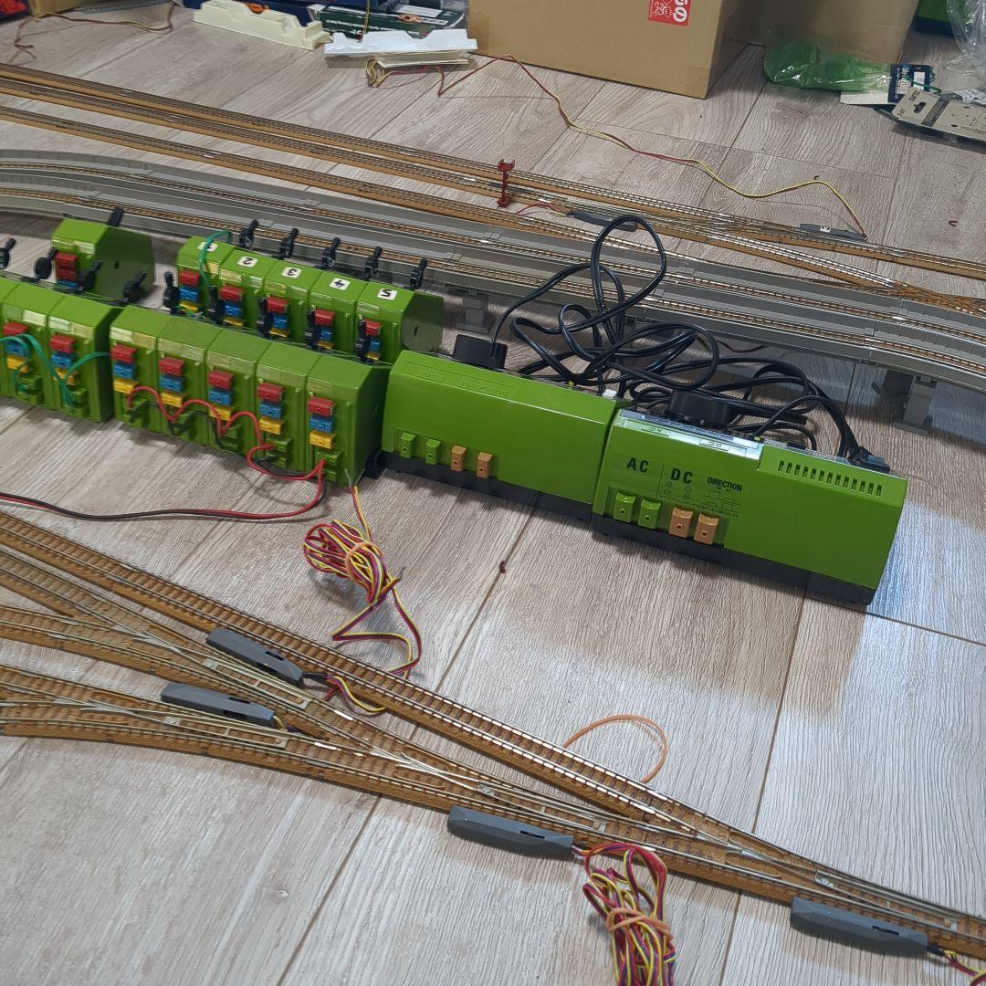 TOMIX　複線高架駅　立体交差　引込線込みレールセット