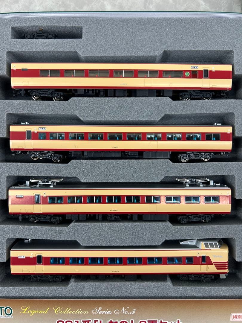 KATO レジェンドコレクションシリーズNO.5 381系「しなの」9両セット