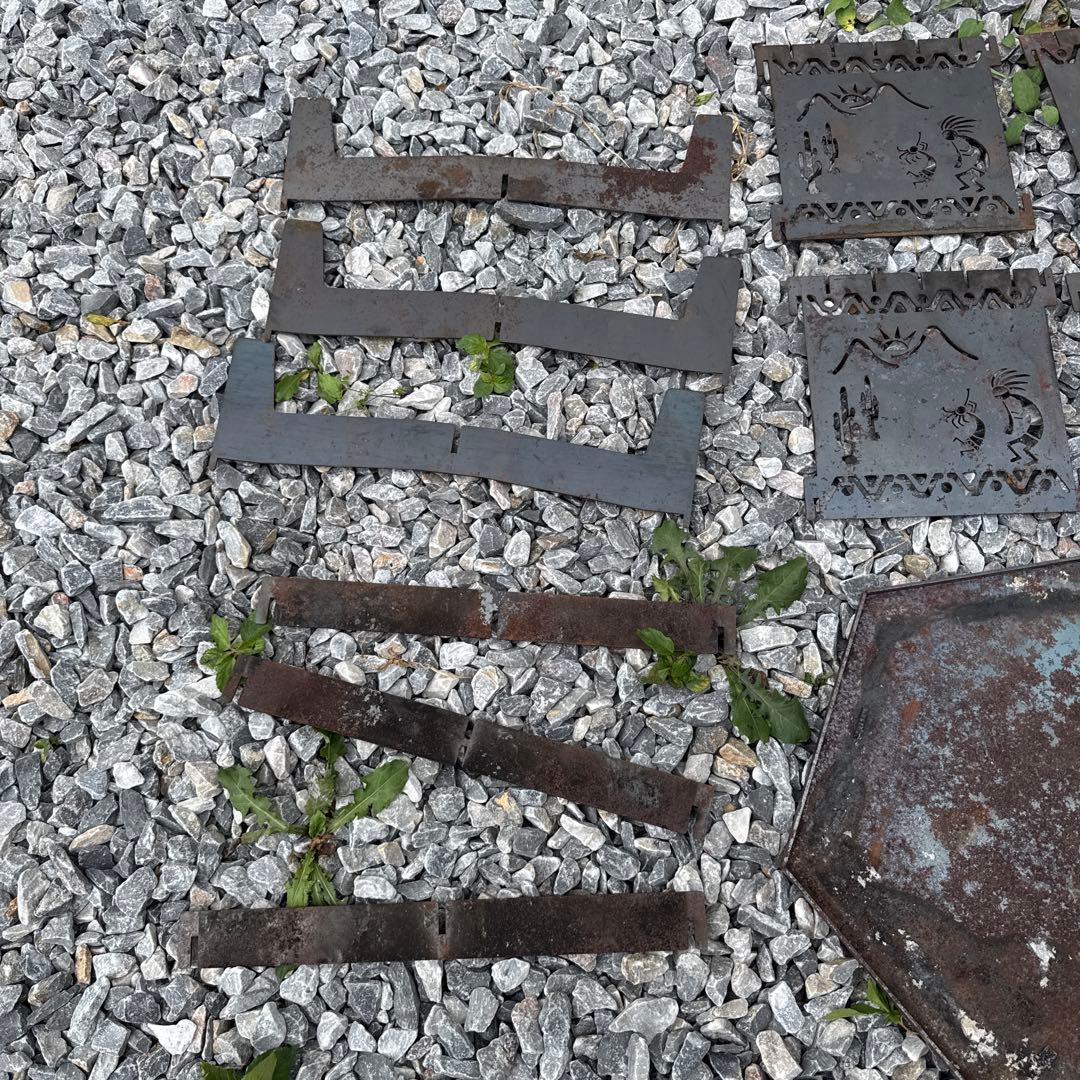 エンリッチ　焚火台　ココペリヘキサライト