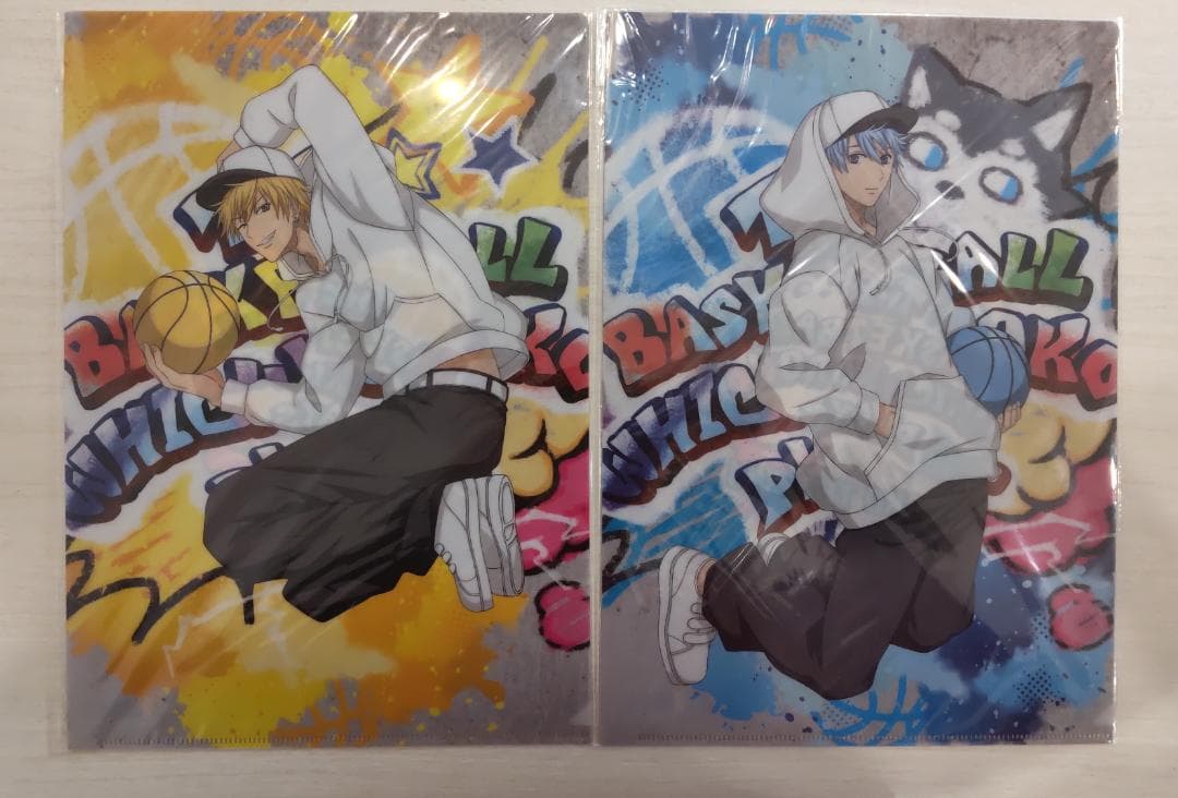 黒子のバスケ 黄瀬涼太 黒子テツヤ クリアファイル2枚セット - メルカリ