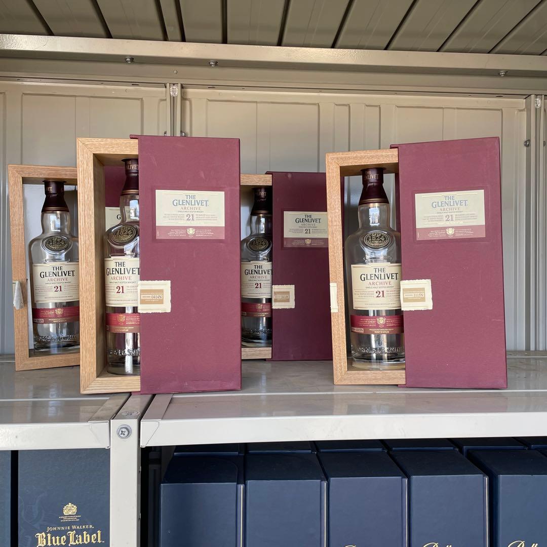 THE GLENLIVET ARCHIVE 21年ウイスキー 空き瓶あり