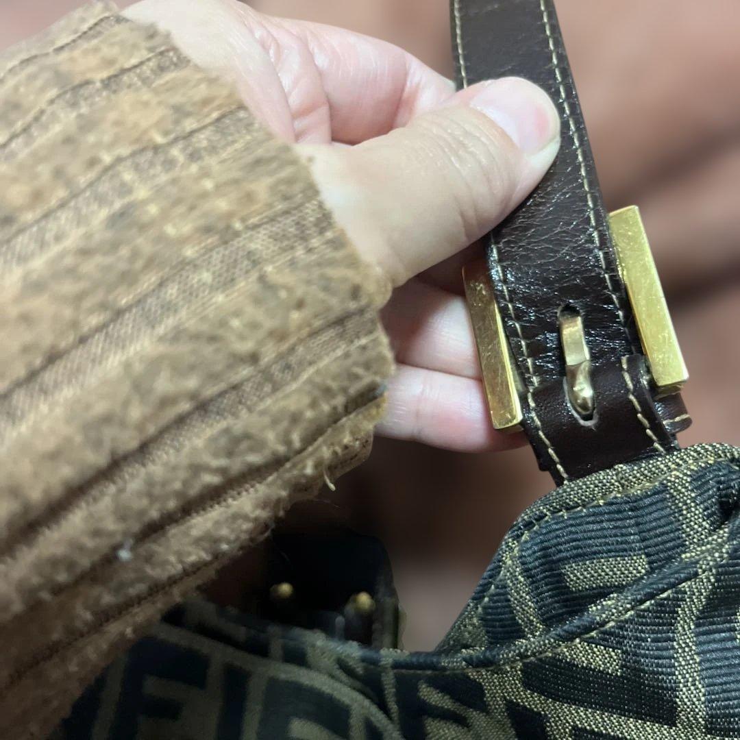 Fendi FFロゴプリント ショルダーバッグ