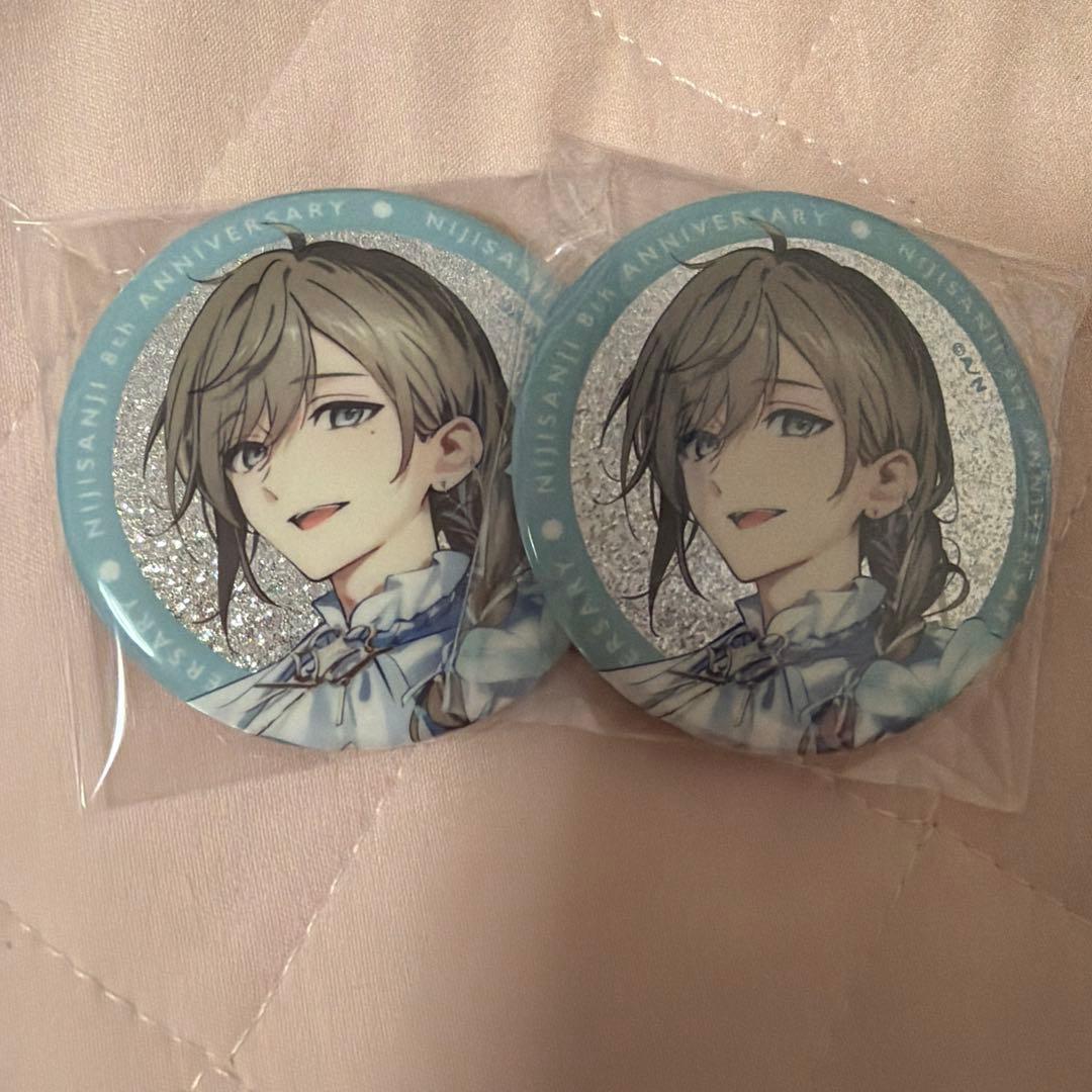 にじさんじ 8周年 8th グリッター缶バッジ 叶 - メルカリ