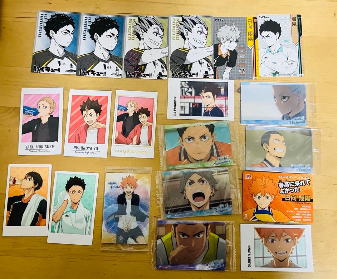 【一時値下げ中】ハイキュー影山飛雄 アクリルスタンド、キーホルダー、缶バッジ