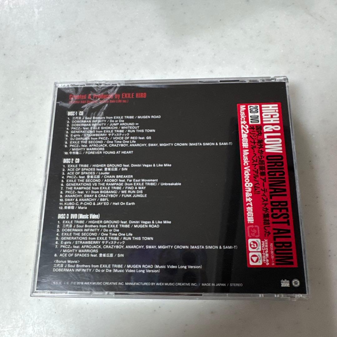 ミュージシャン HIGH&LOW THE MOVIE 3 FINAL MISSION DVD