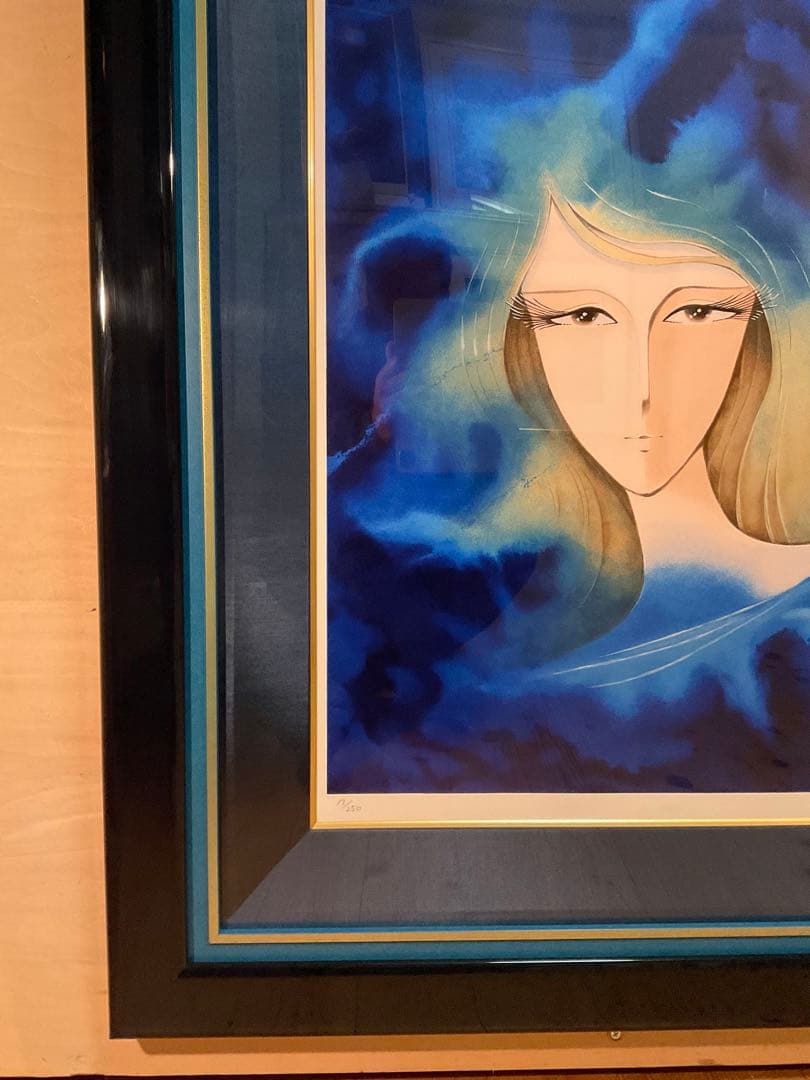 松本零士「スターシャⅠ」シルクスクリーン 直筆サイン・エディション