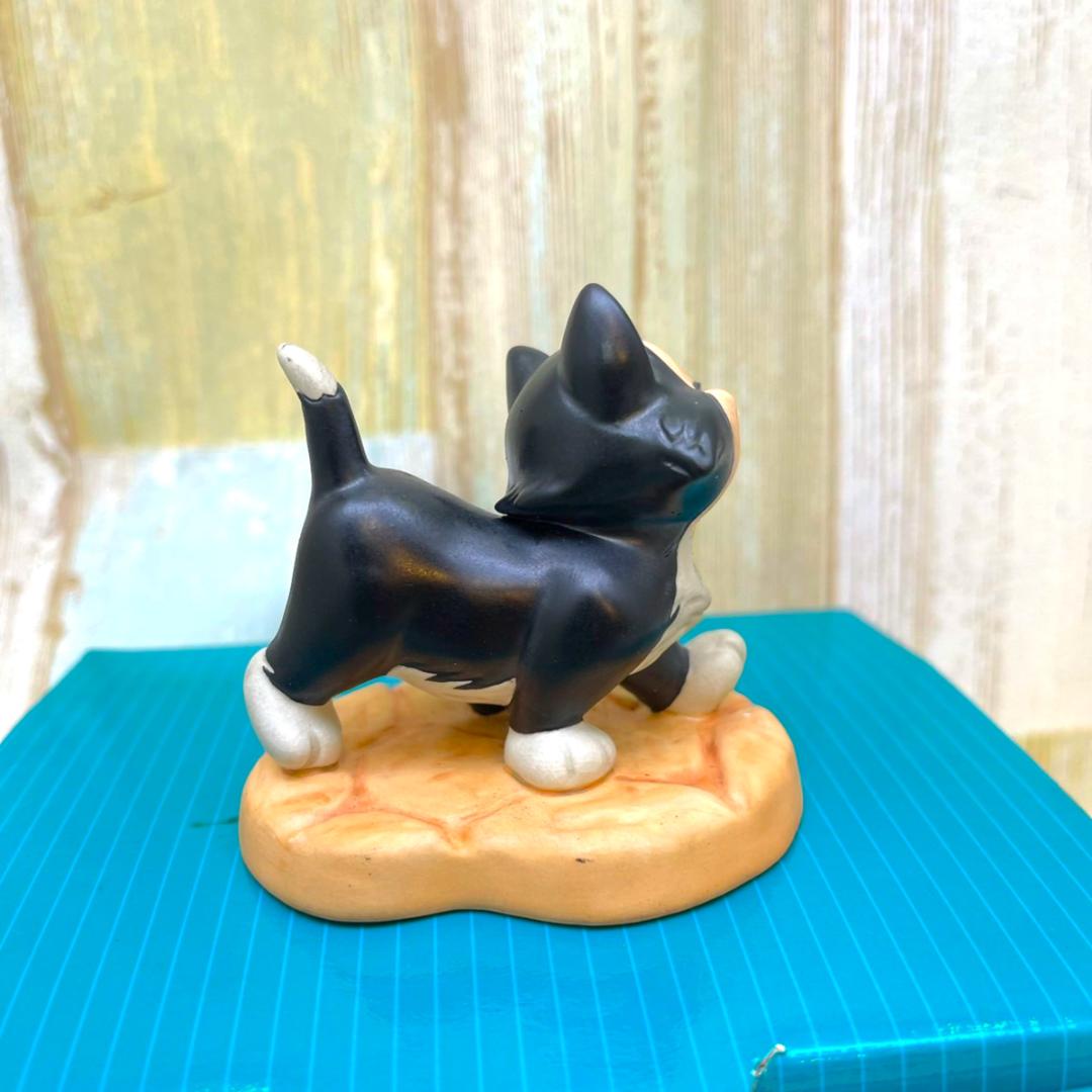 レア★WDCC ピノキオ フィガロ ネコ 猫 陶器製 フィギュア