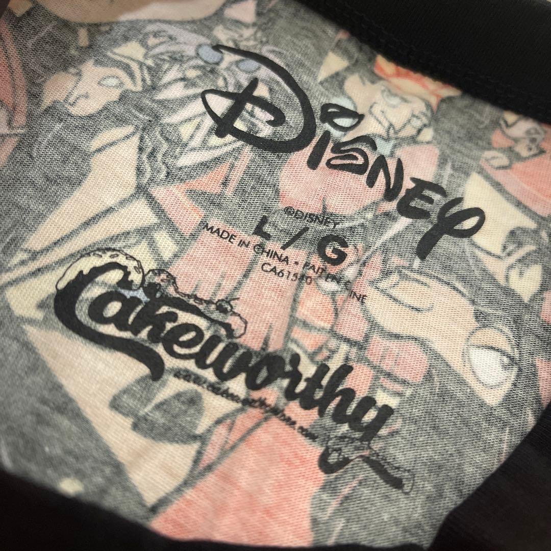 完売日本未発売Disneyラマになった王様cakeworthyTシャツL
