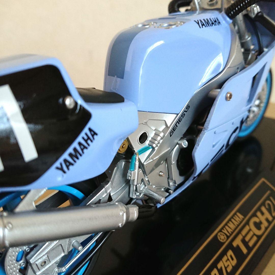 【超レア非売品】1/12 ヤマハ FZR750 TECH21(ブルー) ローソン