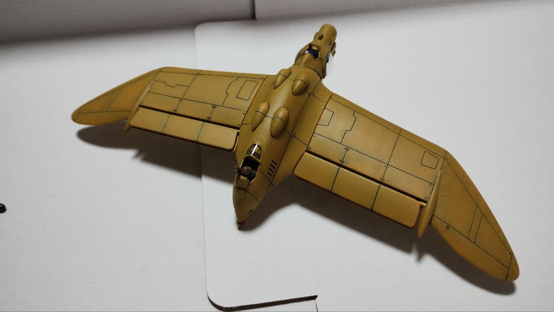 プラモデル完成機　1/72　風の谷のガンシップ(No.1)