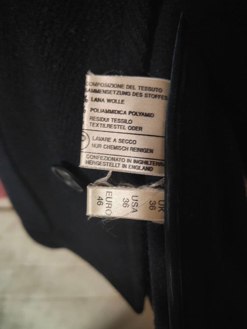 Montgomery】美品 モンゴメリー カーコート ハーフコート イギリス製