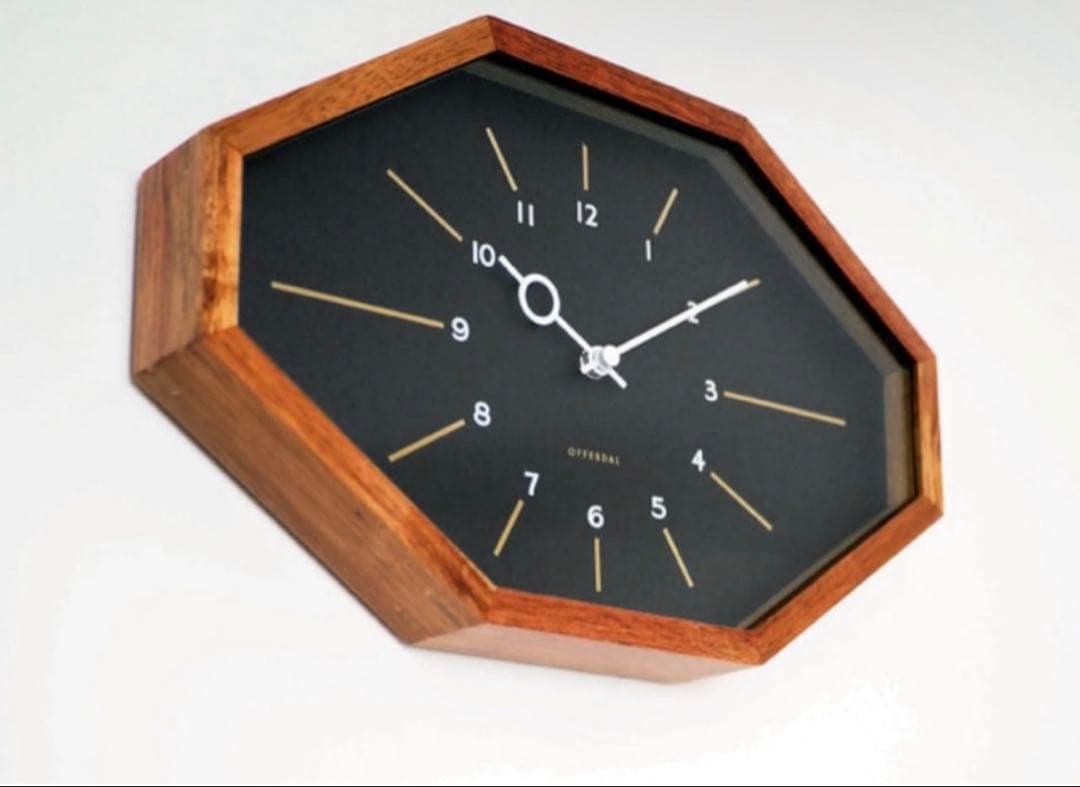 Belmonte ベルモンテ ウォールクロック　ブラック