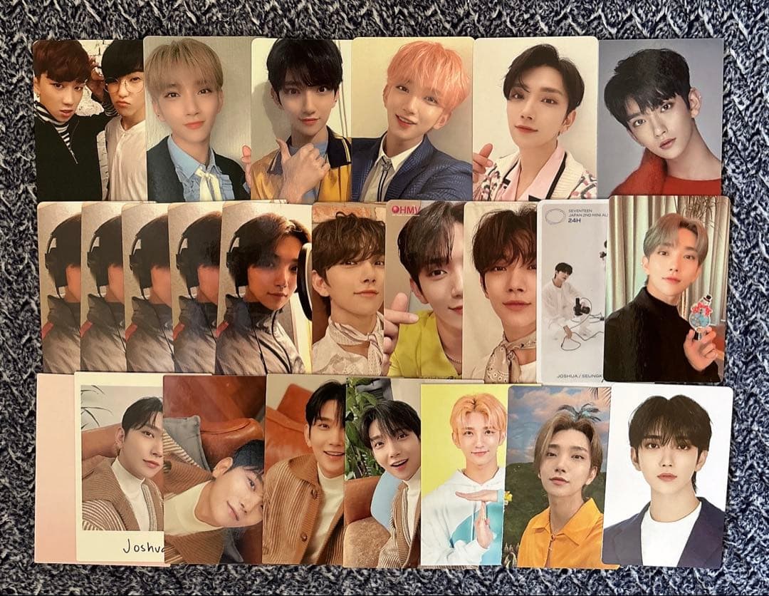SEVENTEEN ジョシュア 缶バッジ トレカ アクスタ まとめ売り ワッペン