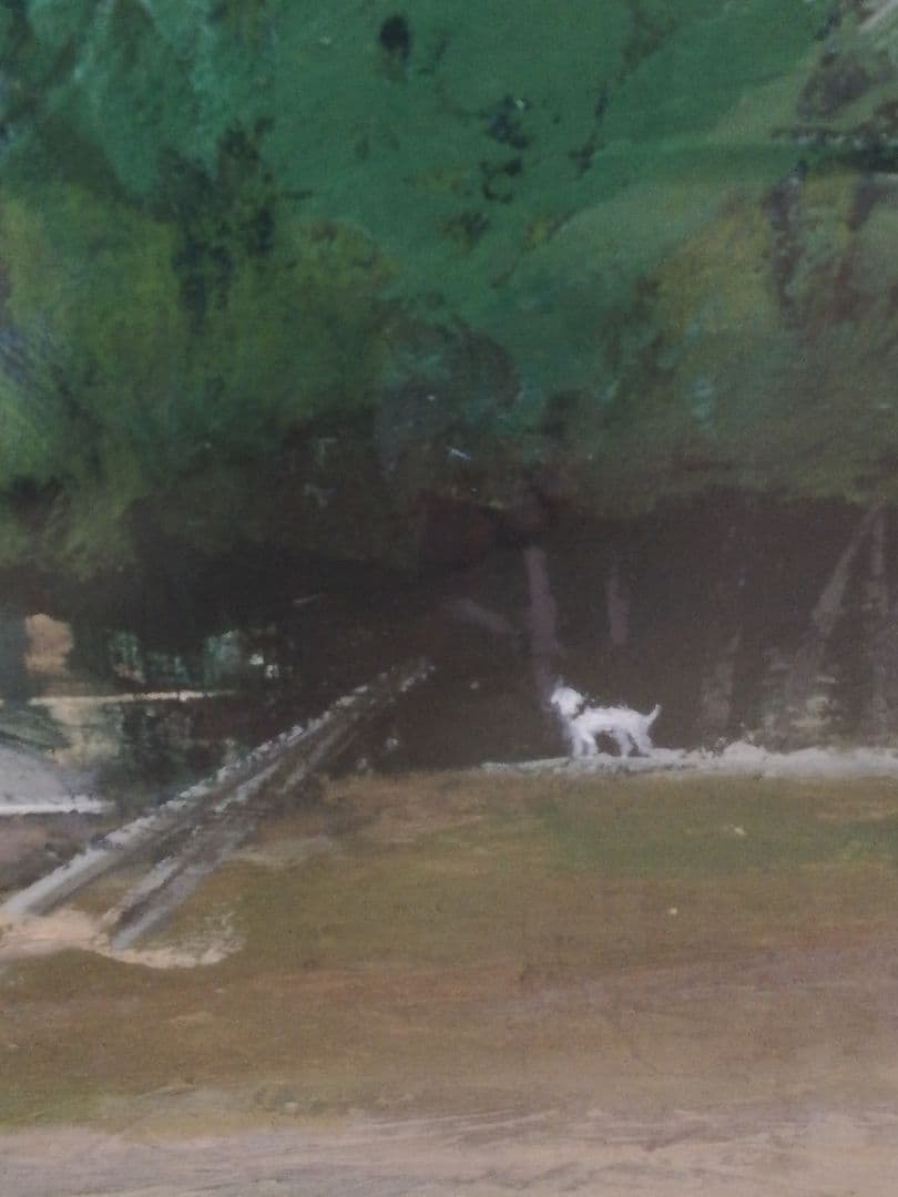 ※期間限定発送❢※　松本恵行（まつもとしげゆき）作　油画「海の見える風景　房州」