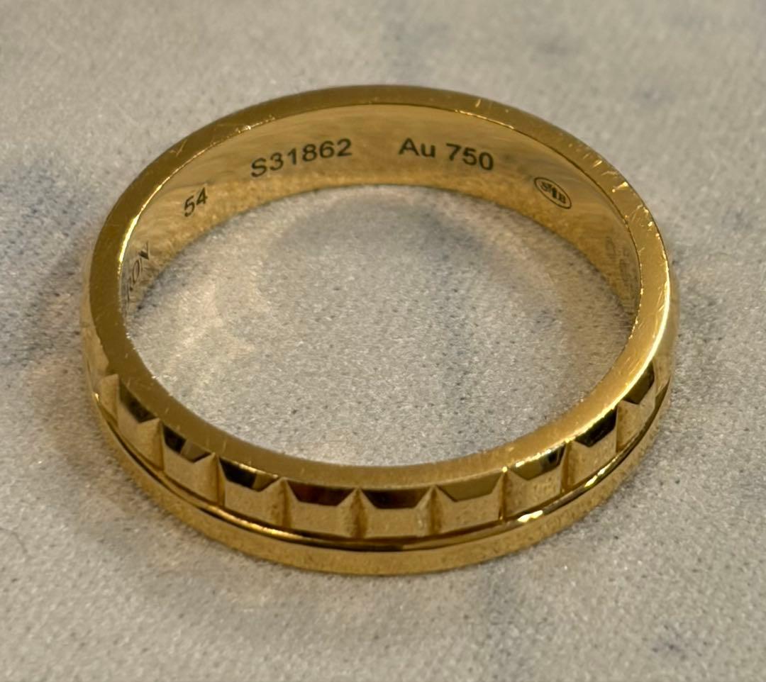 ブシュロン キャトル ラディアント リング ハーフ