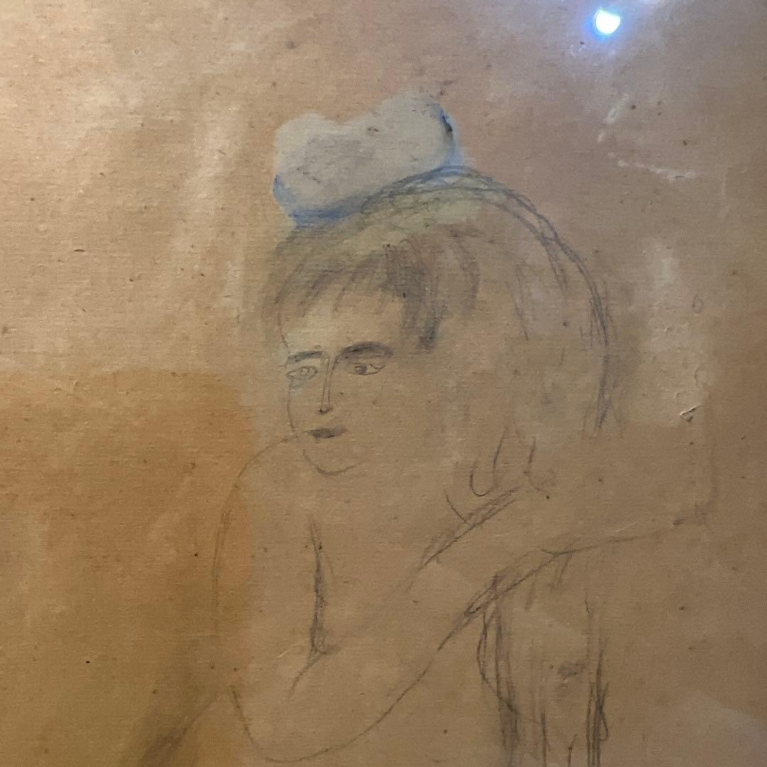 織田広喜 女性の肖像 鉛筆画 - www.properties-gate.com