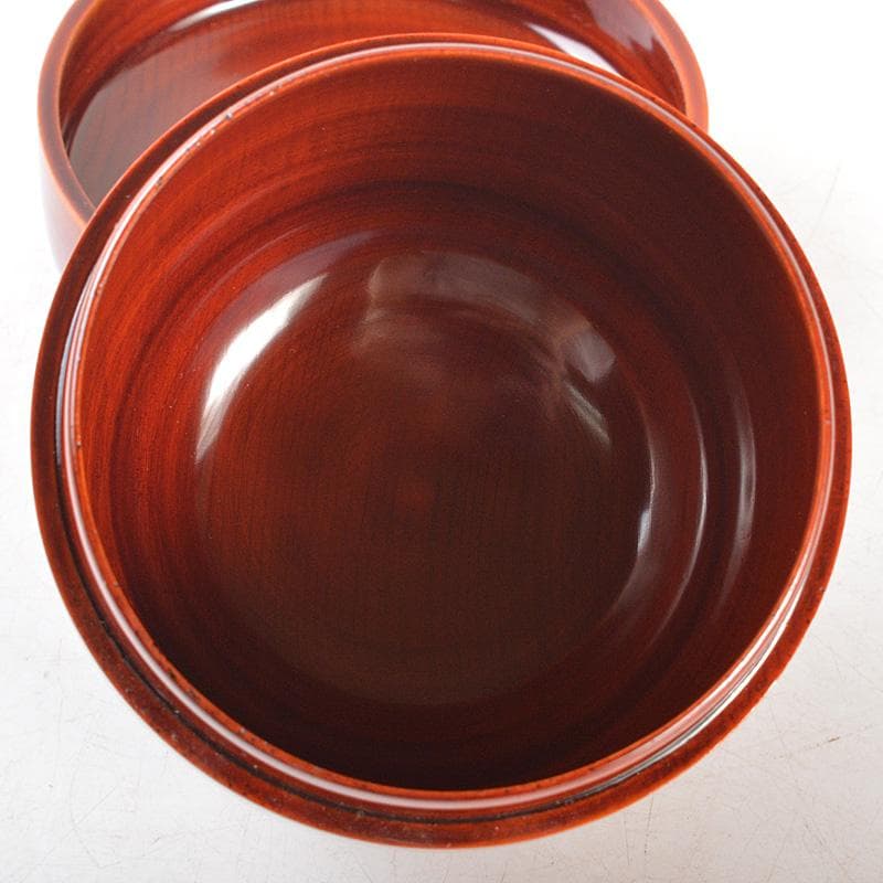 茶道具　飛騨春慶塗　散木　大棗　花押あり　共箱　N　6075