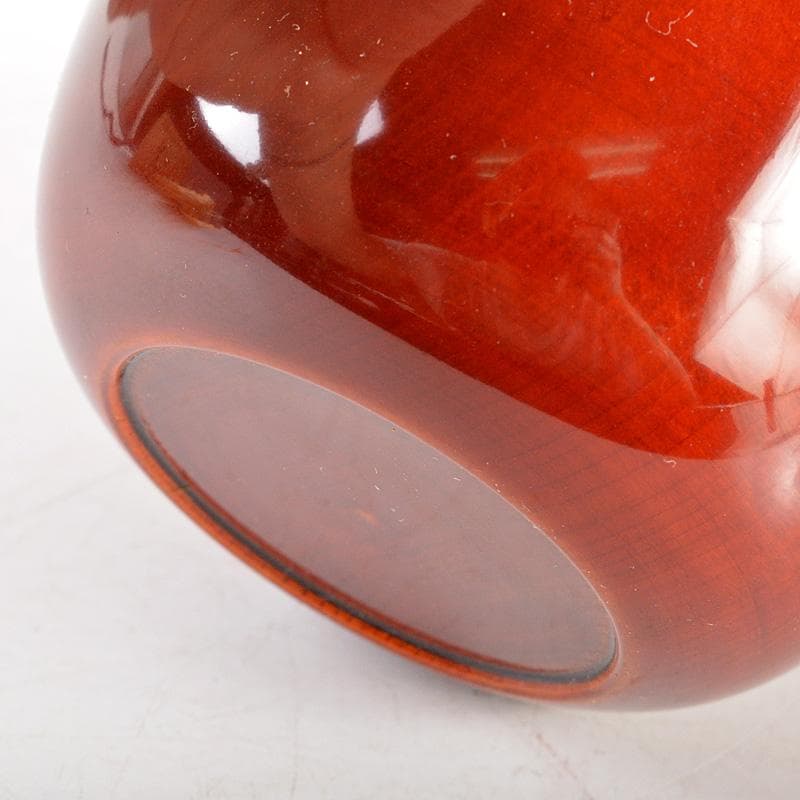 茶道具　飛騨春慶塗　散木　大棗　花押あり　共箱　N　6075