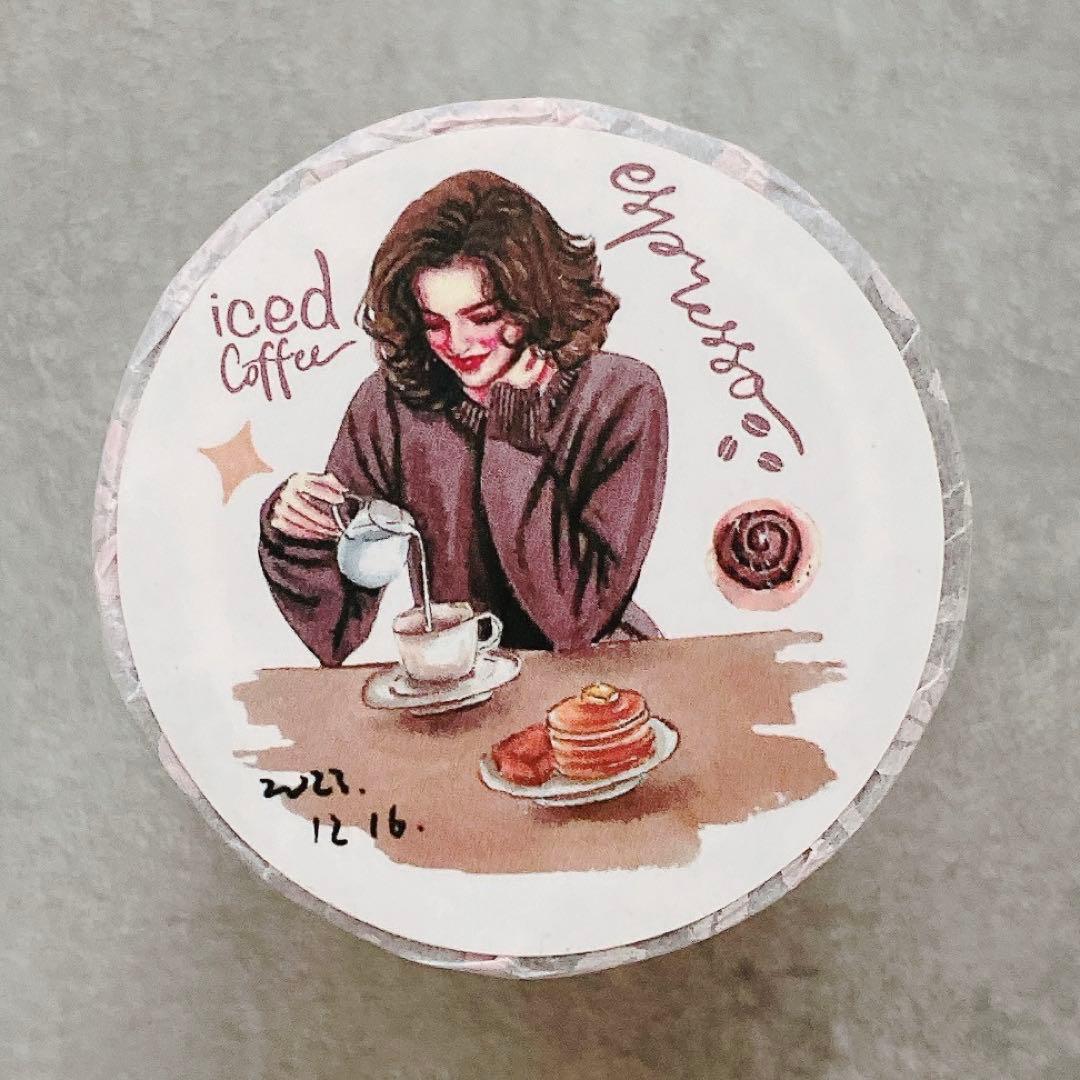 ⭐️SALE⭐️WT《潮流的色彩》海外マスキングテープ　マステ 【2166】