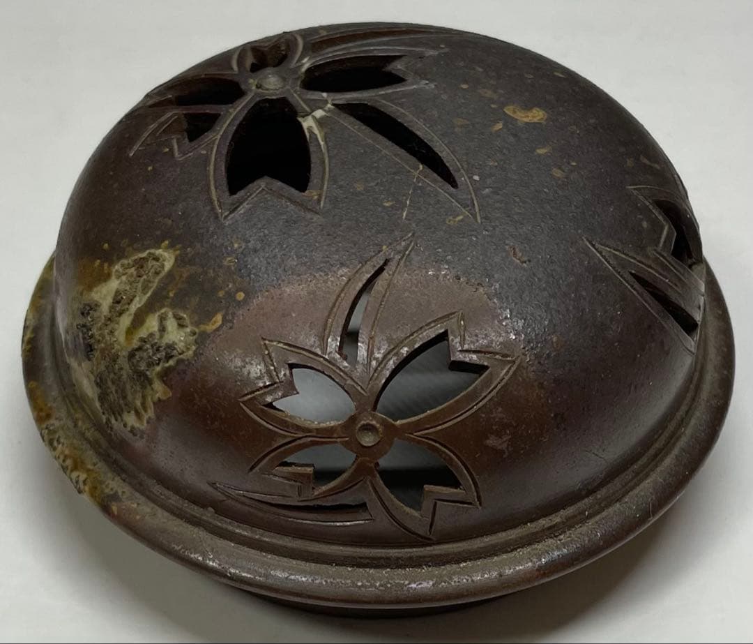 備前焼　香炉　在銘　作家作品　C8558