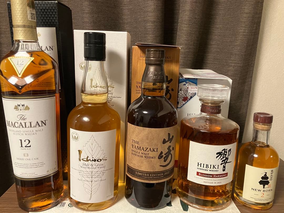 ウイスキー5種セット マッカラン 山崎 響 etc.