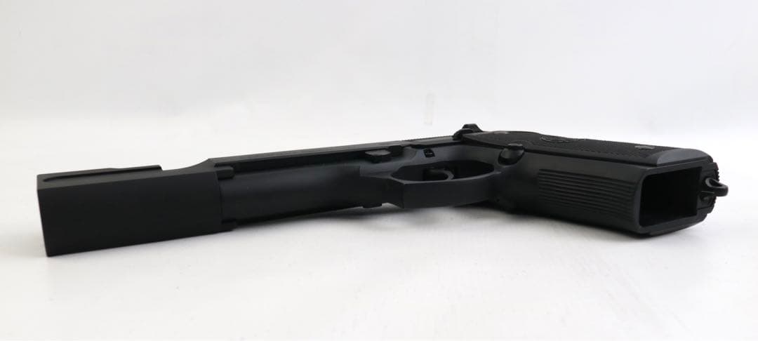 希少 極美品 WA ベレッタ M92FS LEON サイレンサー HW ガスガン