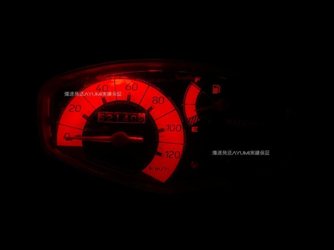 新品アドレスv125g v125 k5~k9 LEDスピードメーター