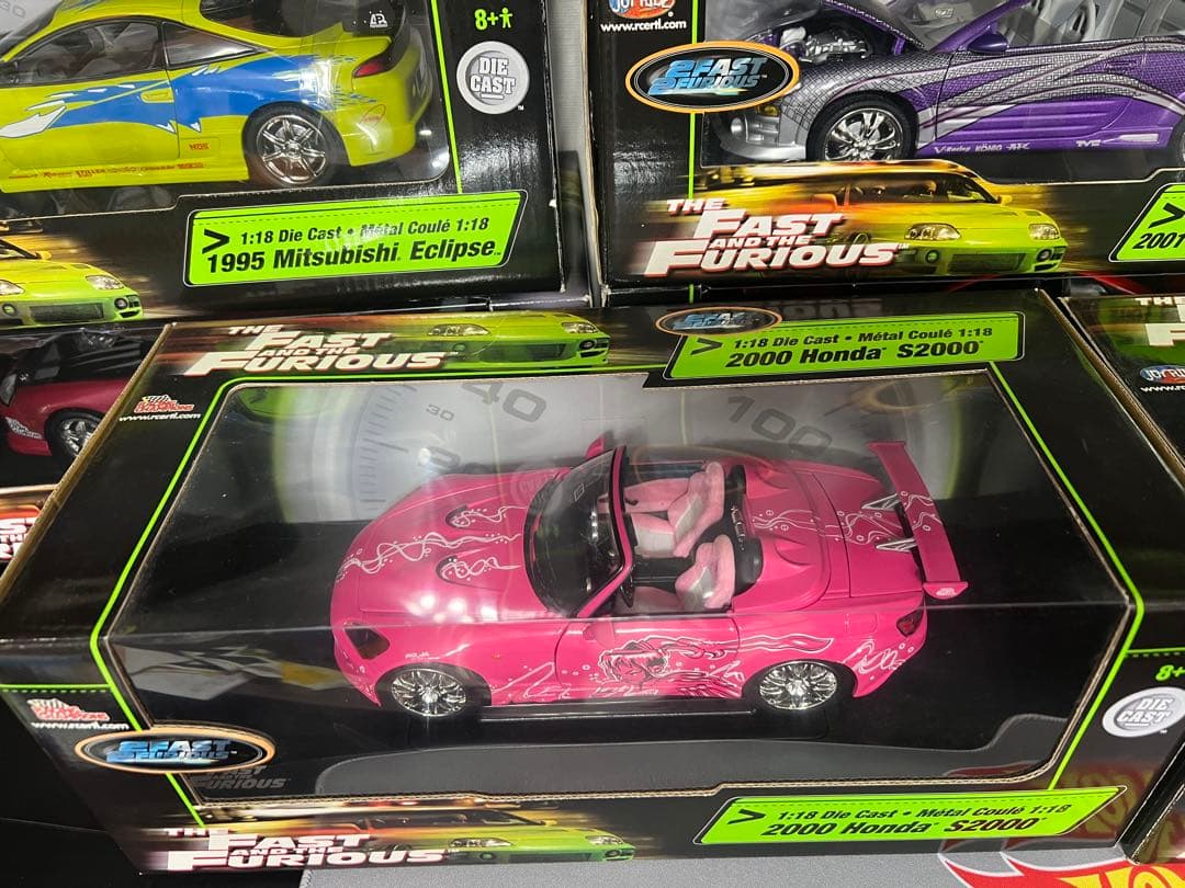 ミニカー FAST&FURIOUS Honda S2000 1/18