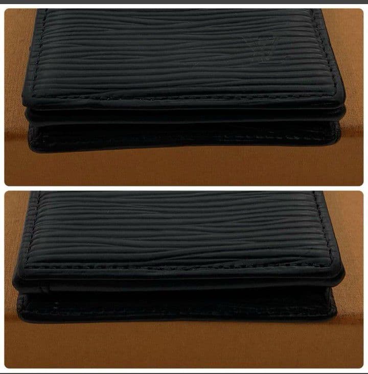 極美品ルイヴィトンエピポルトモネ小銭入れ財布ブラック目立った傷や汚れなし送料無料