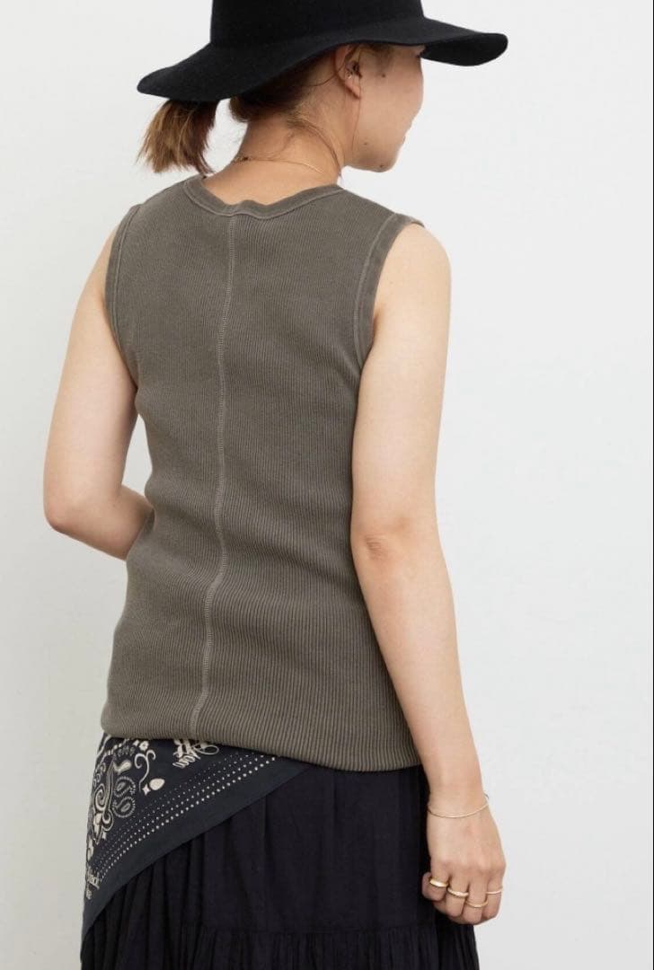 【美品】DEUXIEME CLASSE Vintage ノースリーブTシャツ